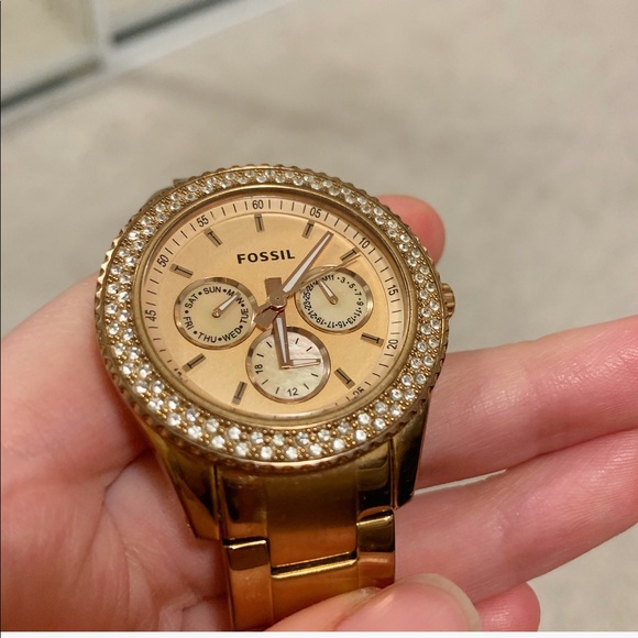 Fossil Stella rose gold watch ES3003 - Picture 3 of 5